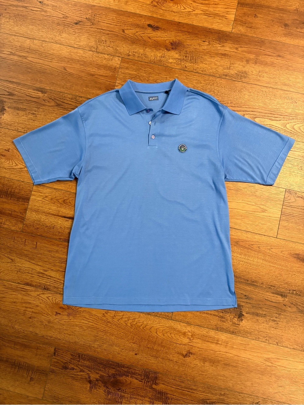 Red Jacket Ardglass Golf Club Northern Ireland Polo Shirt Blue Men’s Large